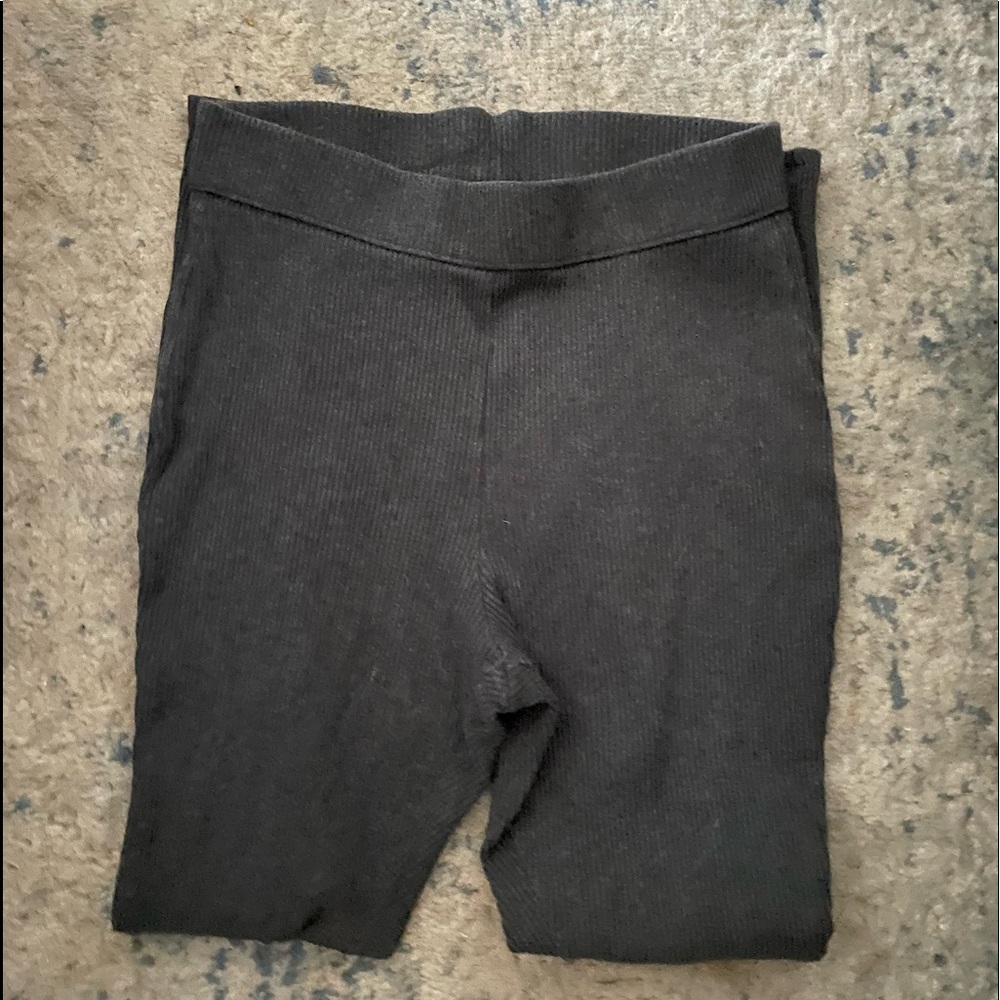 Ribbed leggings